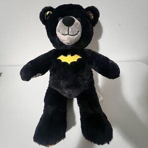 Build A Bear BAB Batman DC Comics Black Bear Plush